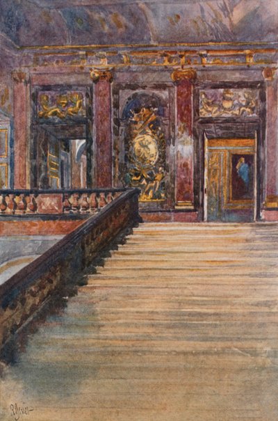 Scala di Marmo, Versailles da Rene Binet
